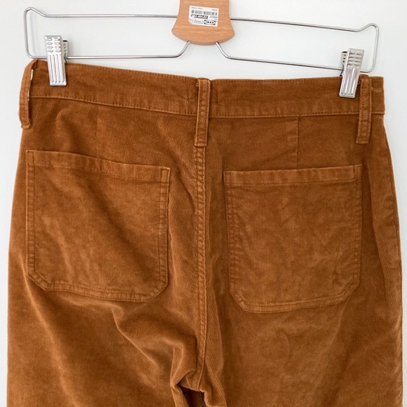 J. Crew Brown Sailor Slim-wide Pant in Stretch Corduroy-Rich Coffee - 27T (Tall) - Picture 6 of 8